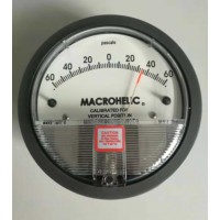 壓差表 指針微壓差表MACROHELIC 0-60Pa 機械氣體微壓差表 壓差計