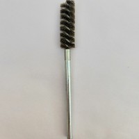 內(nèi)孔拋光管道刷 液壓閥管道內(nèi)壁去毛刺磨料絲刷 除銹去毛刺鋼絲清潔刷