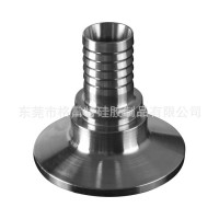 食品級硅膠管軟管總成卡盤式快速接頭衛(wèi)生級快速不銹鋼快接頭