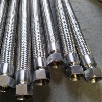 大量定做  **金屬軟管 快速接頭式不銹鋼金屬軟管 不銹鋼高壓金屬軟管 型號齊全