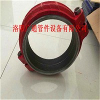 煤礦溝槽卡箍krc卡箍式柔性管接頭，礦用快速接頭廠家現(xiàn)貨供應(yīng)