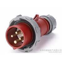 工業(yè)插頭TYP-1502快速接頭5孔16A IP67防水公插380V電源插頭