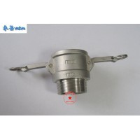304不銹鋼快速接頭B型扳把式外螺紋快速接頭3寸4寸B型快速接頭