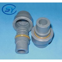 直銷塑膠噴管快速接頭 宇宙噴管接頭UCE-014A.B PVC 32接頭堵頭