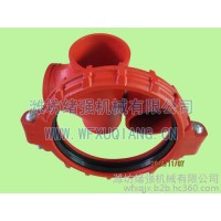 煤礦管道快速接頭 卡箍式溝槽式 煤礦卡箍 卡箍接頭緒強(qiáng)XGQT礦用卡箍/卡蘭-濰坊緒強(qiáng)機(jī)械有限公司
