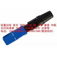 高價(jià)回收 普天 ESC250P預(yù)埋直通光纖連接器 冷接子 皮線冷接頭 SC快速接頭