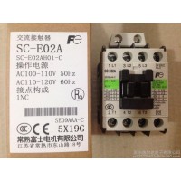 常熟富士低壓接觸器SC-E02A 線圈電壓24V 36V 48V 110V 220V