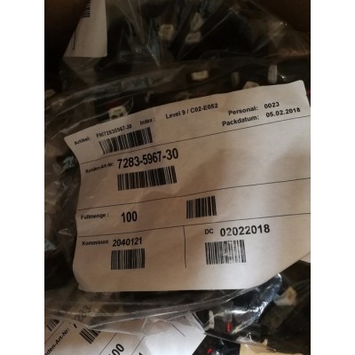 YAZAKI7283-5967-30 進(jìn)口連接器，原