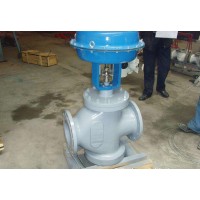 滬工閥門ZDLN-16C碳鋼電子式電動雙座調節(jié)閥4-20Ma蒸汽流量壓力調節(jié)閥DN20-DN200
