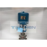 ZDLP-16K型電子式電動(dòng)單座調(diào)節(jié)閥 不銹鋼304 耐腐蝕氣體液體