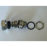 管螺紋不銹鋼金屬連接器，G1-1/2不銹鋼軟管接頭，