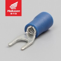 麥卡森SV端子 PVC絕緣管型端子 叉型冷壓端子  U型 銅端子 連接器端子 S冷壓端子 壓線端子