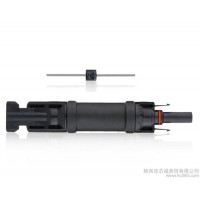 MC4光伏帶二極管連接器，光伏連接器，兼容MC4連接器
