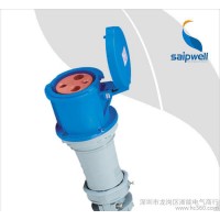 賽普SP-1237工業(yè)防水插座連接器 63A電纜防水防塵連接器