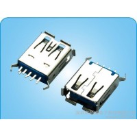 【USB】碩凌3.0USB移動(dòng)電源連接器A母直插**連接器