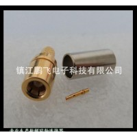 銷售SMB-K5同軸連接器，SMB母頭接RG58線纜連接器