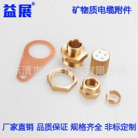 益展BTTZ 礦物質(zhì)電纜頭礦物質(zhì)終端頭黃銅材質(zhì)礦用接頭井下電纜連接器