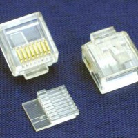 供應興伸展電子8P8C兩件式/8P水晶頭/非屏蔽水晶頭/RJ45連接器網絡插座/網絡接口母座