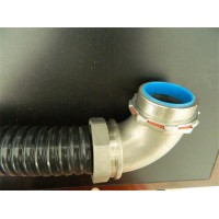 51mm金屬軟管箱接頭DPJ端式設(shè)備連接器 外絲接頭DPJ-16電氣配管復(fù)合接頭