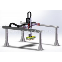 山東臨沂帥科 廠家供應(yīng) 多用途桁架機(jī)械手 全自動伺服 真空吸盤