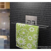 雙慶家居無痕真空吸盤毛巾架 可以水洗 貼越久越牢固