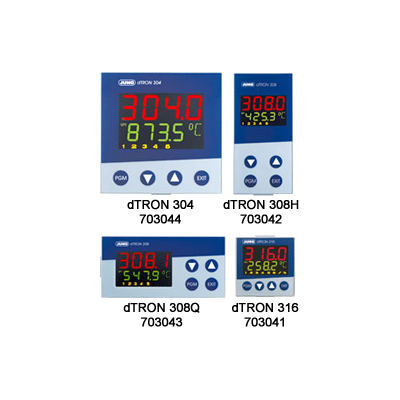 JUMO dTRON 304/308/316-緊湊型可編
