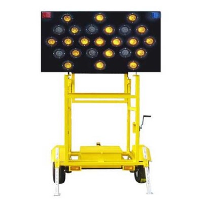 驤虎交通設(shè)施 牽引式施工導(dǎo)向標志車