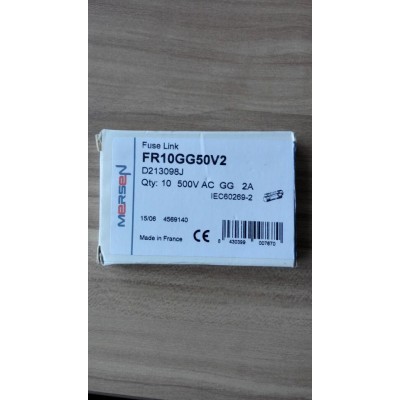 法國進(jìn)口MERSEN熔斷器FR10GG50V2