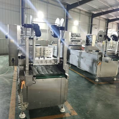 山東厚德 鵪鶉蛋  寬粉拉伸膜包裝機(jī)