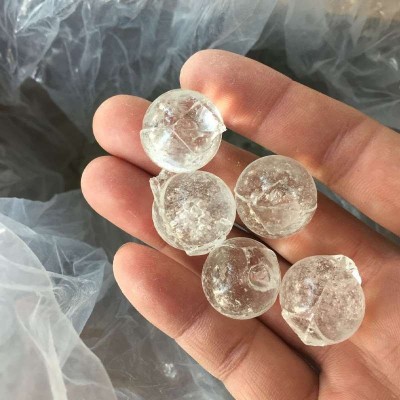 20mm絡合晶 透明玻璃球型硅磷晶阻垢