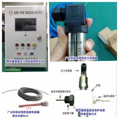 空壓機儲氣罐監(jiān)測裝置讓溫度壓力變