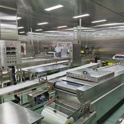 預(yù)制菜全自動包裝機(jī)封口    鹵蛋咸