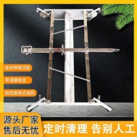 湖南大型養(yǎng)豬場(chǎng)定制50臺(tái)不銹鋼自動(dòng)化清糞機(jī)
