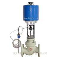 ZZWPE型電控溫度調(diào)節(jié)閥，智能型溫度控制閥，換熱器配套閥門,帶控制器的溫度調(diào)節(jié)閥