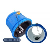 大口徑電磁流量計(jì)分體含電纜市政管道測控可定制非滿管測量電磁式流量計(jì)