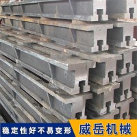 地軌廠家 鑄鐵地軌承載好 鑄鐵地梁精度1級(jí)耐磨防銹